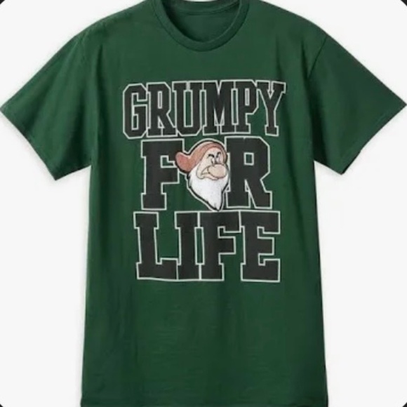 Disney Grumpy for Life graphic T - Picture 1 of 1